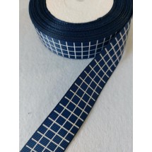 Лента репсовая с рисунком 25мм, цена за 1 м